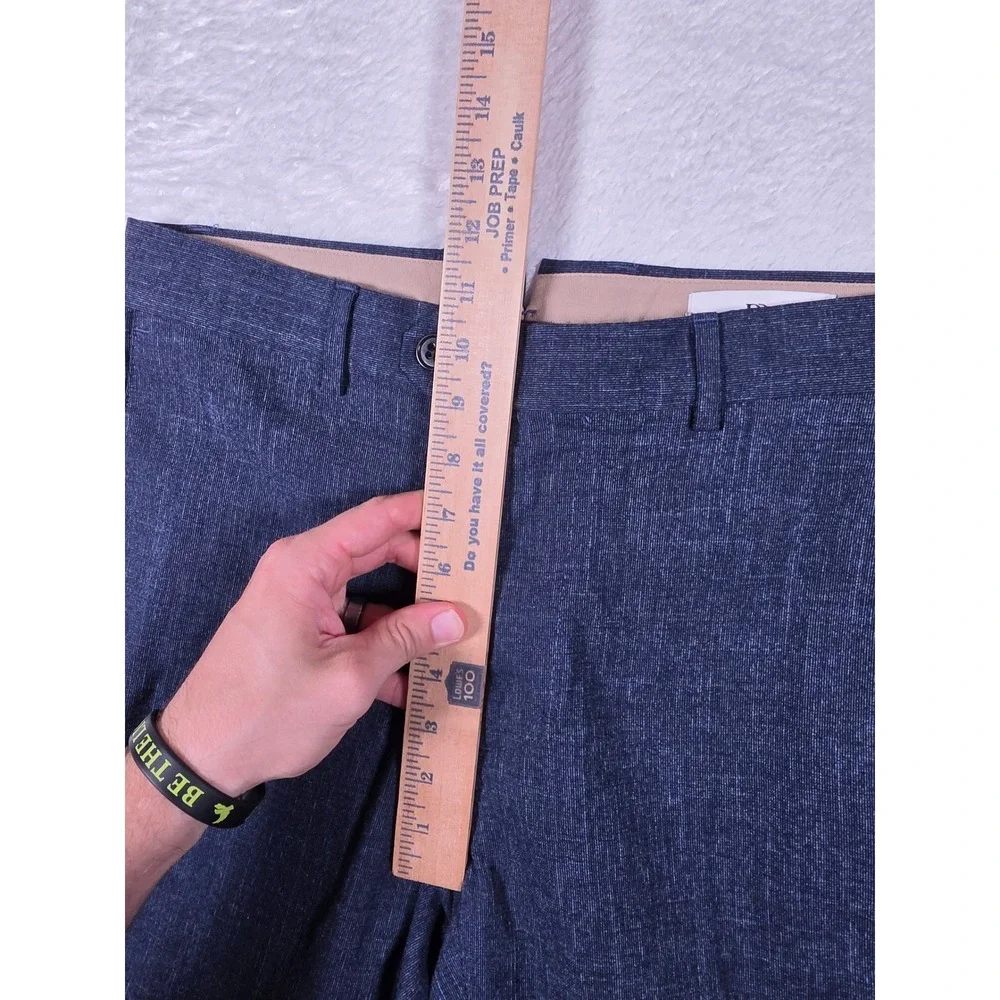 NEW Banana Republic Italian Stretch Men 29x32 Navy S/870410-02 Textured Trousers
